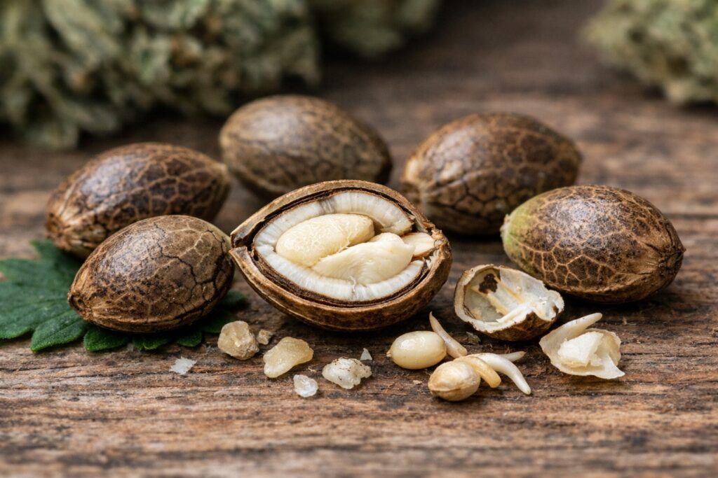 Budowa nasion marihuany