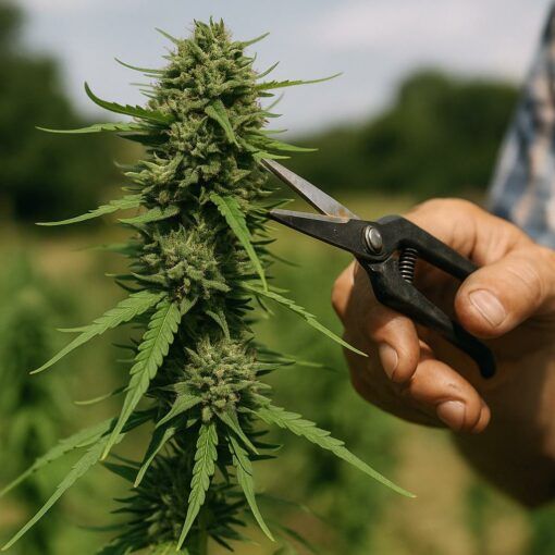 Odpowiedni czas zbiorów marihuany