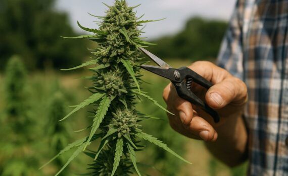 Odpowiedni czas zbiorów marihuany