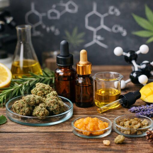 Terpeny w odmianach marihuany