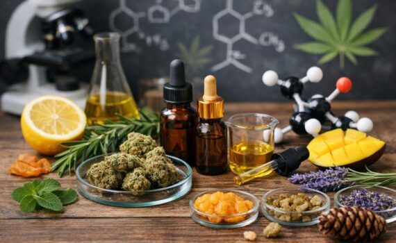 Terpeny w odmianach marihuany